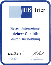 IHK Ausbildungsbetrieb
